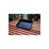 Garland Plastic Bowl Seed Tray Black with Drainage 37.5x23x6 cm